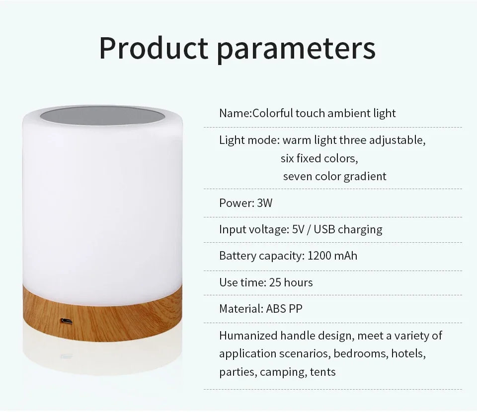 Découvrez la lampe de chevet dont tout le monde parle : lumière douce, utilisation sans effort, détente absolue.