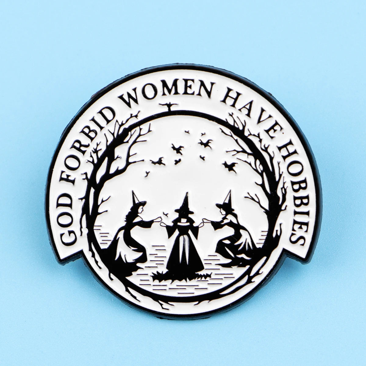 Mystic Witch Halloween Brooch Wear the Magic. Embrace the Mystery.