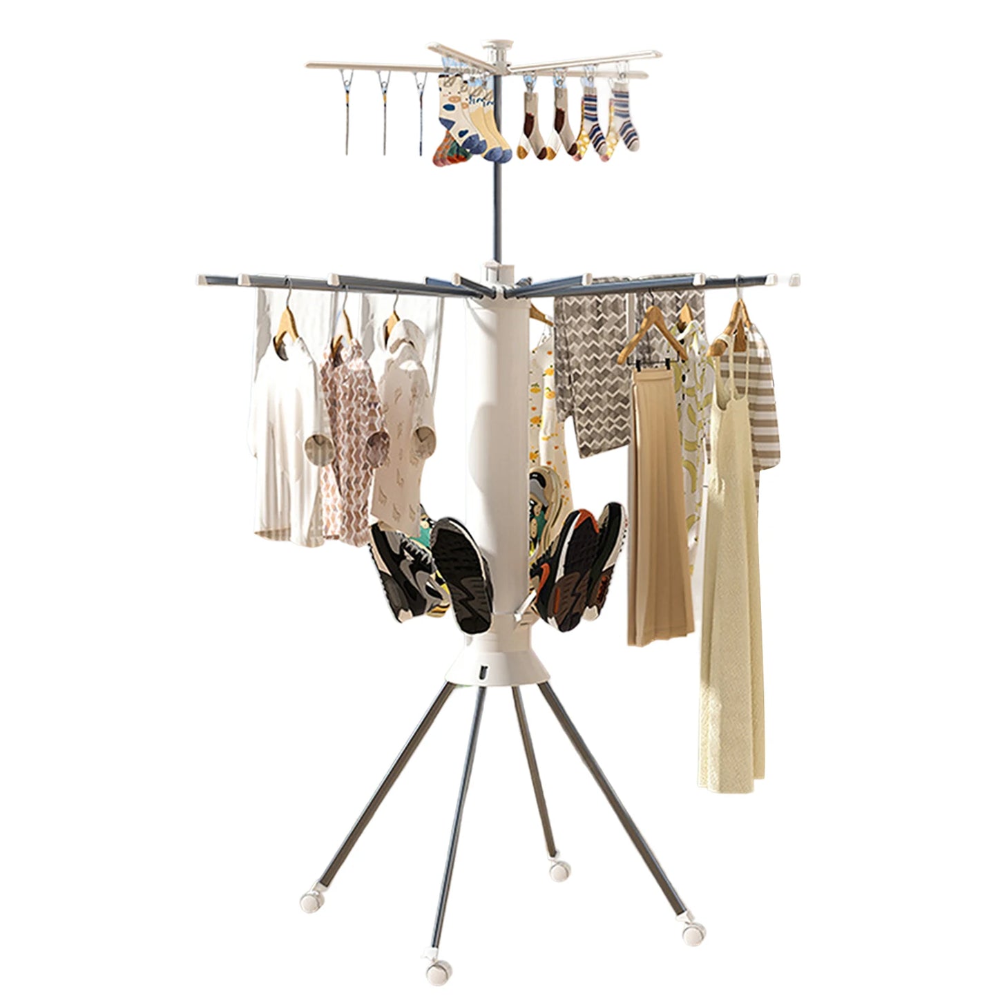 Aramnew OctoDry Pro Airer Smart design. Maximum space. Effortless drying.