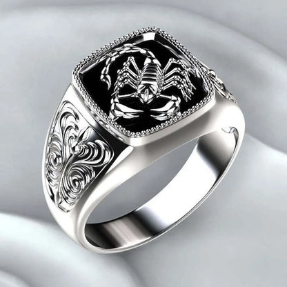 Midnight Scorpion Ring Make a Statement This Halloween.