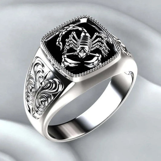 Midnight Scorpion Ring Make a Statement This Halloween.