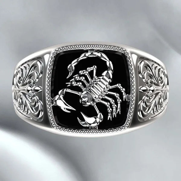 Midnight Scorpion Ring Make a Statement This Halloween.