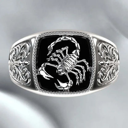 Midnight Scorpion Ring Make a Statement This Halloween.