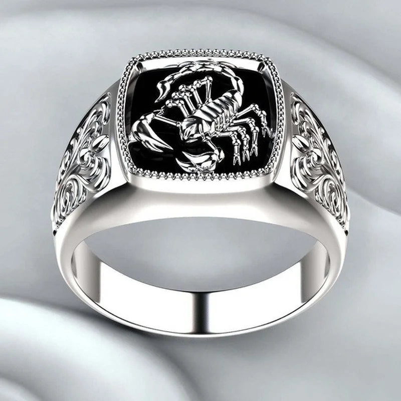 Midnight Scorpion Ring Make a Statement This Halloween.