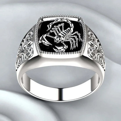 Midnight Scorpion Ring Make a Statement This Halloween.