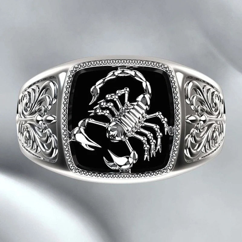 Midnight Scorpion Ring Make a Statement This Halloween.