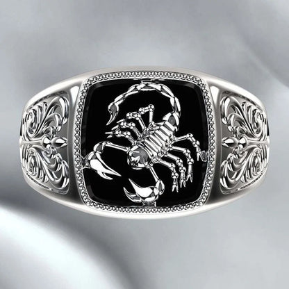 Midnight Scorpion Ring Make a Statement This Halloween.