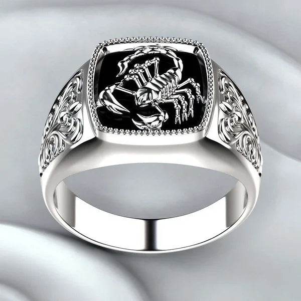 Midnight Scorpion Ring Make a Statement This Halloween.