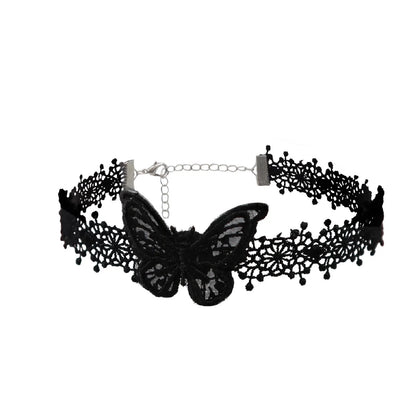 Gothic Lace Halloween Choker Own the Night with Gothic Elegance.