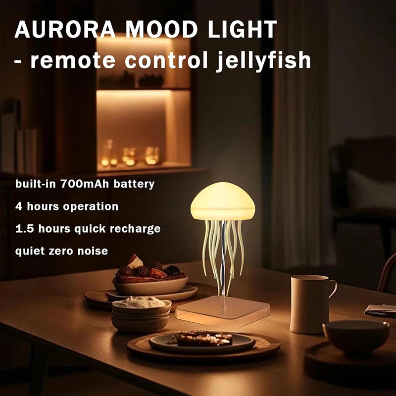 Aramnew AquaGlow Jellyfish Lamp Transform your space into a calming ocean escape.