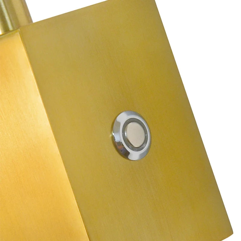 Lámpara de pared LED nórdica con enchufe USB para decoración de dormitorio