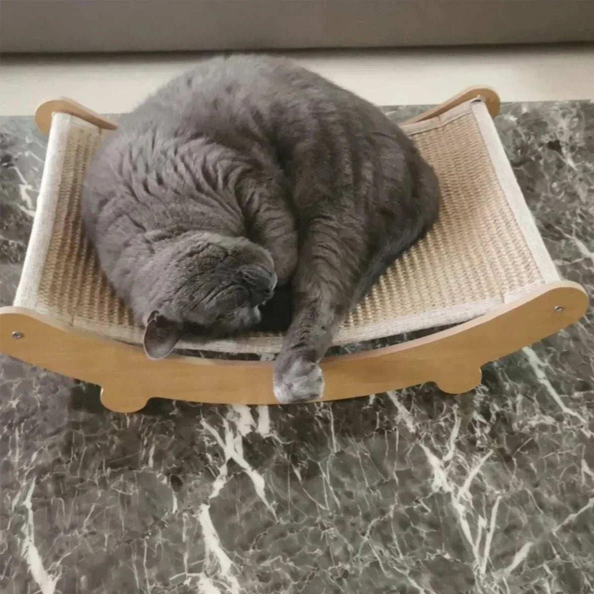 Aramnew PurrCraft Scratch Lounge
Durable wooden comfort for playful paws and peaceful naps.