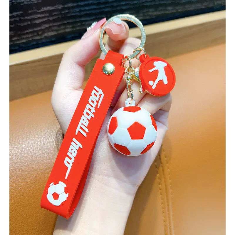 FanPulse Football Keyring Celebrate every goal with a stylish football charm.