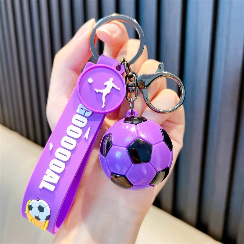 FanPulse Football Keyring Celebrate every goal with a stylish football charm.