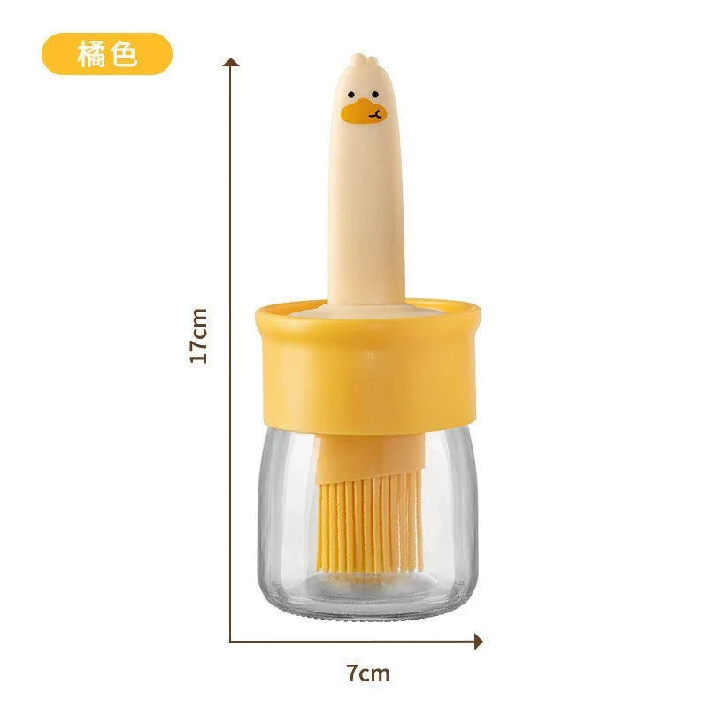 Non-Drip Oil Brush Bottlae – Easy Cooking Tool