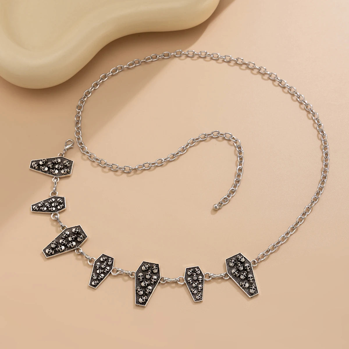 Gothic Spider Web Waist Chain Wrap Your Look in Halloween Magic.