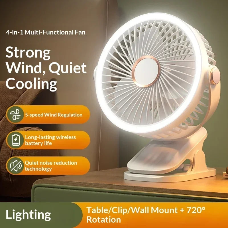 Aramnew AeroGlow™ Portable Fan
Powerful airflow, quiet comfort and 720° flexibility.