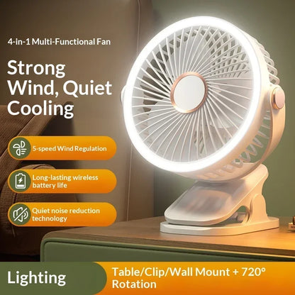 Aramnew AeroGlow™ Portable Fan
Powerful airflow, quiet comfort and 720° flexibility.