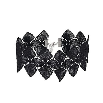 Gothic Lace Halloween Choker Own the Night with Gothic Elegance.