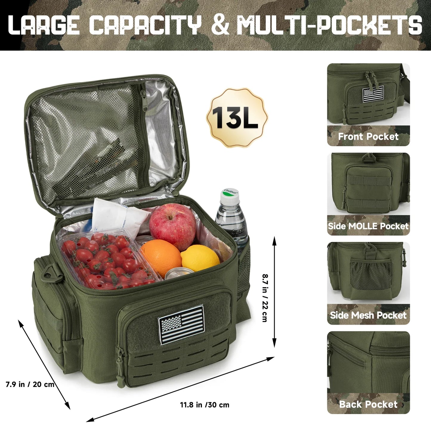 Aramnew TitanShield Insulated Meal Carrier
