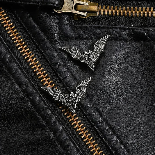 Midnight Bat Punk Pin Wear the Night. Own Your Style.