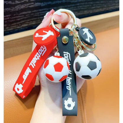 FanPulse Football Keyring Celebrate every goal with a stylish football charm.