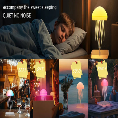 Aramnew AquaGlow Jellyfish Lamp Transform your space into a calming ocean escape.