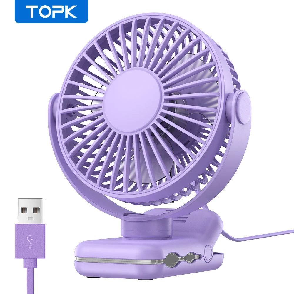 Aramnew ChillMate Portable Clip FanLightweight, quiet and built for everyday comfort.
