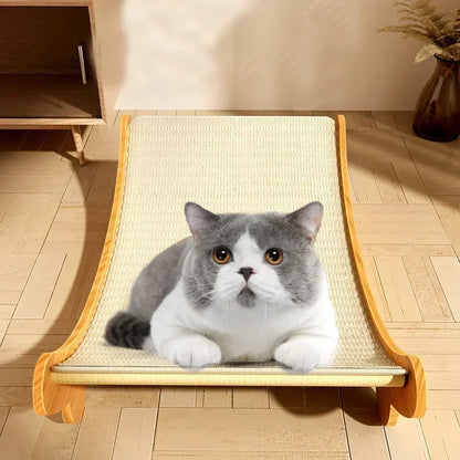Aramnew PurrCraft Scratch Lounge
Durable wooden comfort for playful paws and peaceful naps.