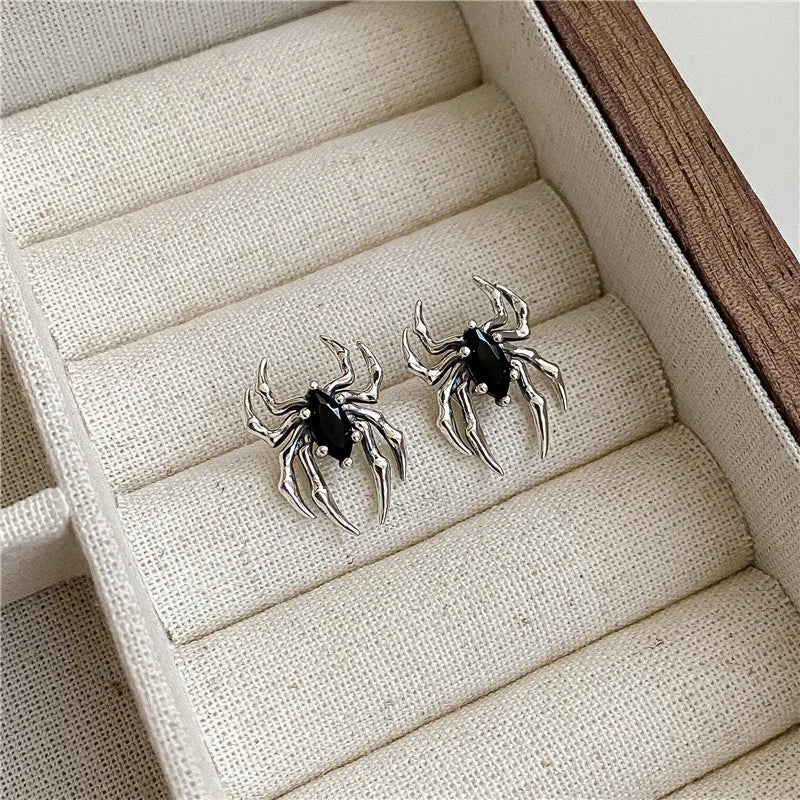 Spooky Web Earrings Make Your Halloween Look Unforgettable.