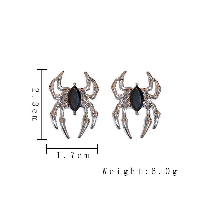Spooky Web Earrings Make Your Halloween Look Unforgettable.
