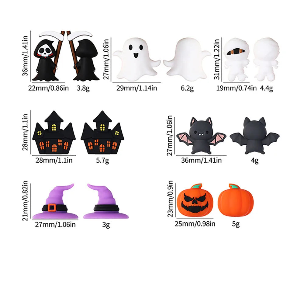 Spooky Bat & Pumpkin Beads Craft Your Own Halloween Magic.