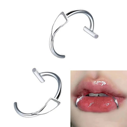 Midnight Vampire Lip Clip A Dark Touch of Halloween Style.