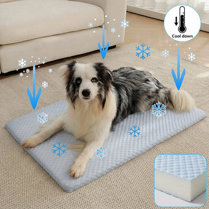 Aramnew IceCloud™ Pet Comfort Mat
Soft, washable and designed for refreshing everyday comfort.