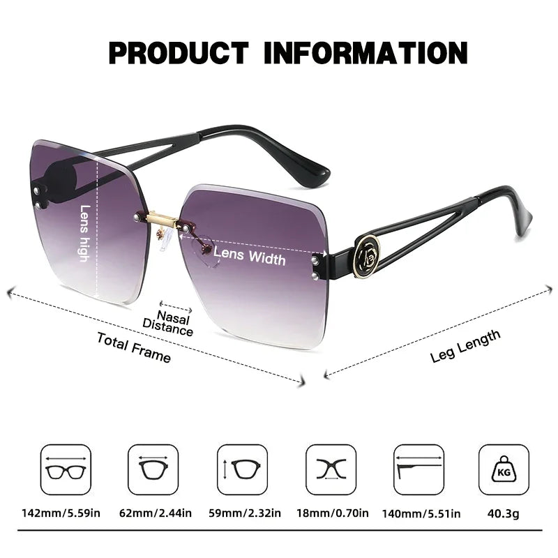Celestique Blue Gradient Frames Lightweight luxury with unforgettable presence.