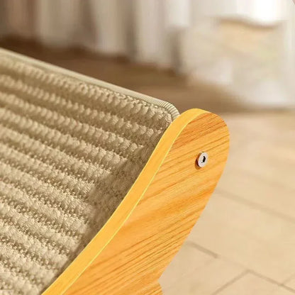 Aramnew PurrCraft Scratch Lounge
Durable wooden comfort for playful paws and peaceful naps.