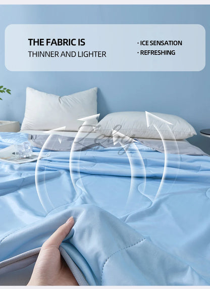 Aramnew AirLuxe Cooling Duvet Lightweight luxury with an instant cooling touch.