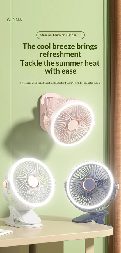Aramnew AeroGlow™ Portable Fan
Powerful airflow, quiet comfort and 720° flexibility.