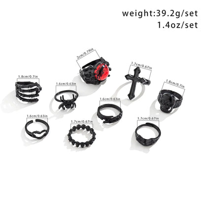 Wicked Skull & Devil Rings Make Your Halloween Look Fearlessly Bold.