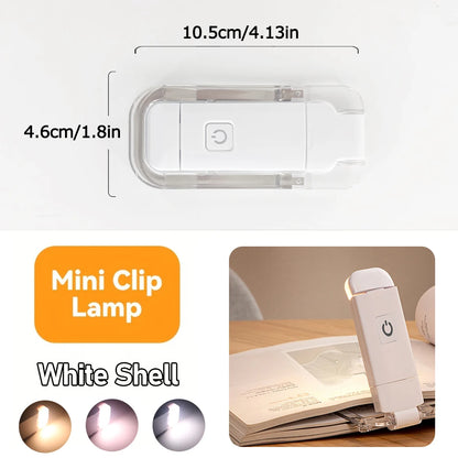 Aramnew GlowMark Book Light. A clever bookmark-style lamp with soft LED light to protect your eyes while you read.