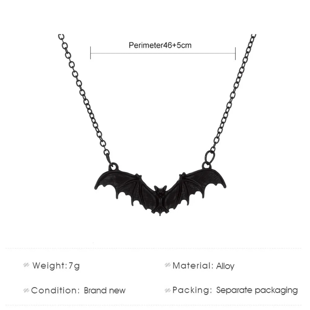 🖤Midnight Bat Wing Pendant Wear the Night. Own Your Style.