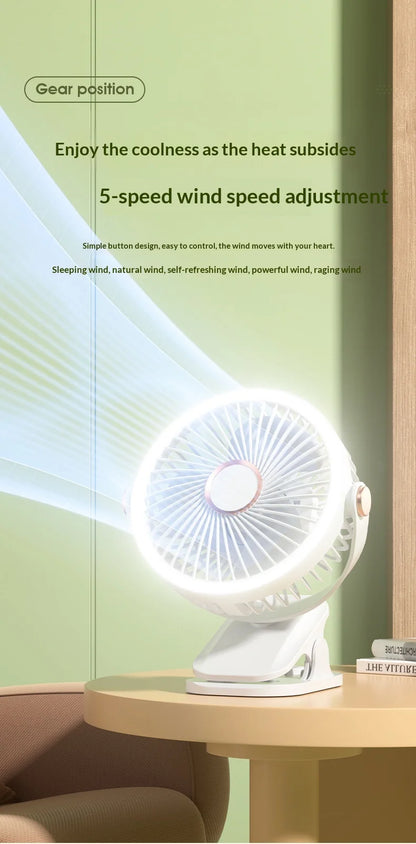 Aramnew AeroGlow™ Portable Fan
Powerful airflow, quiet comfort and 720° flexibility.