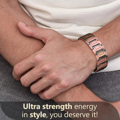 CopperRelief Men’s Magnetic Bracelet