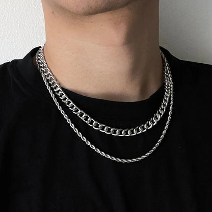 Midnight Barbed Wire Necklace Bold. Rebellious. Made for Halloween.