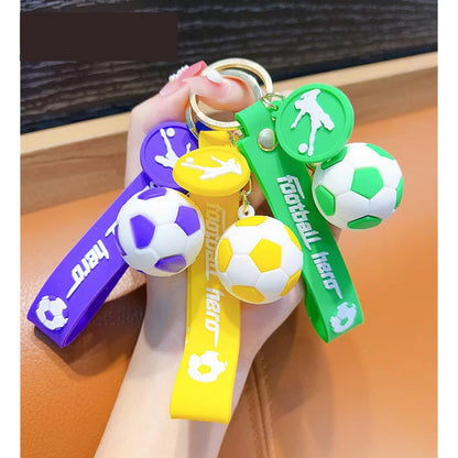 FanPulse Football Keyring Celebrate every goal with a stylish football charm.