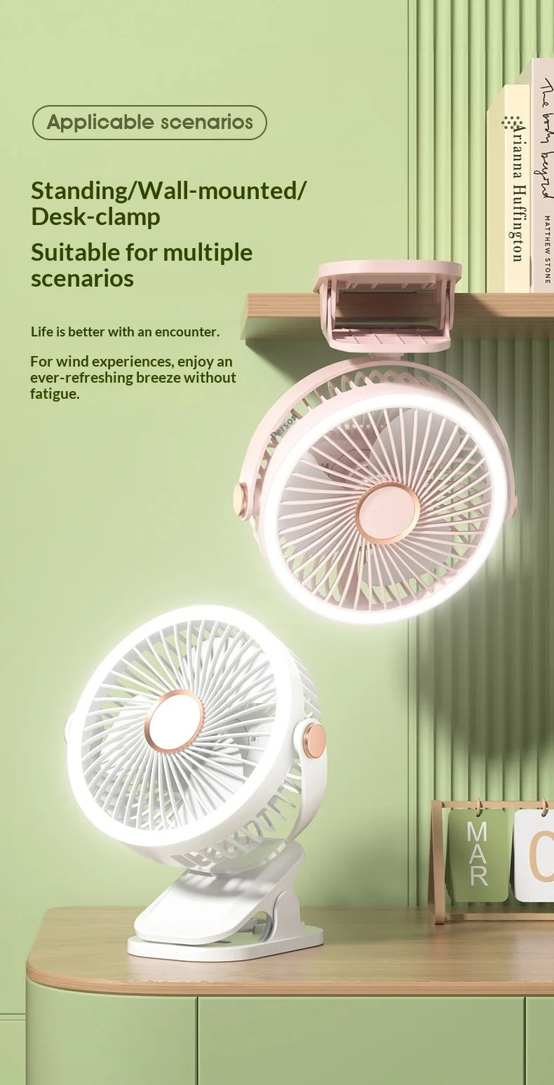 Aramnew AeroGlow™ Portable Fan
Powerful airflow, quiet comfort and 720° flexibility.