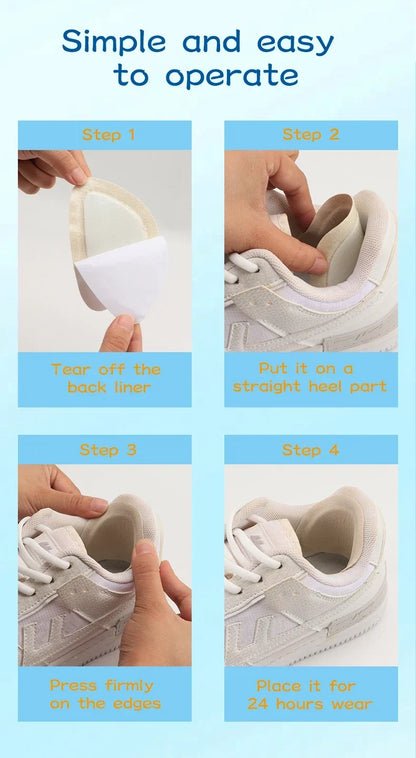 Aramnew SneakerCare Heel Patches. Comfortable, discreet and easy to apply — the perfect solution for worn or damaged heels.l