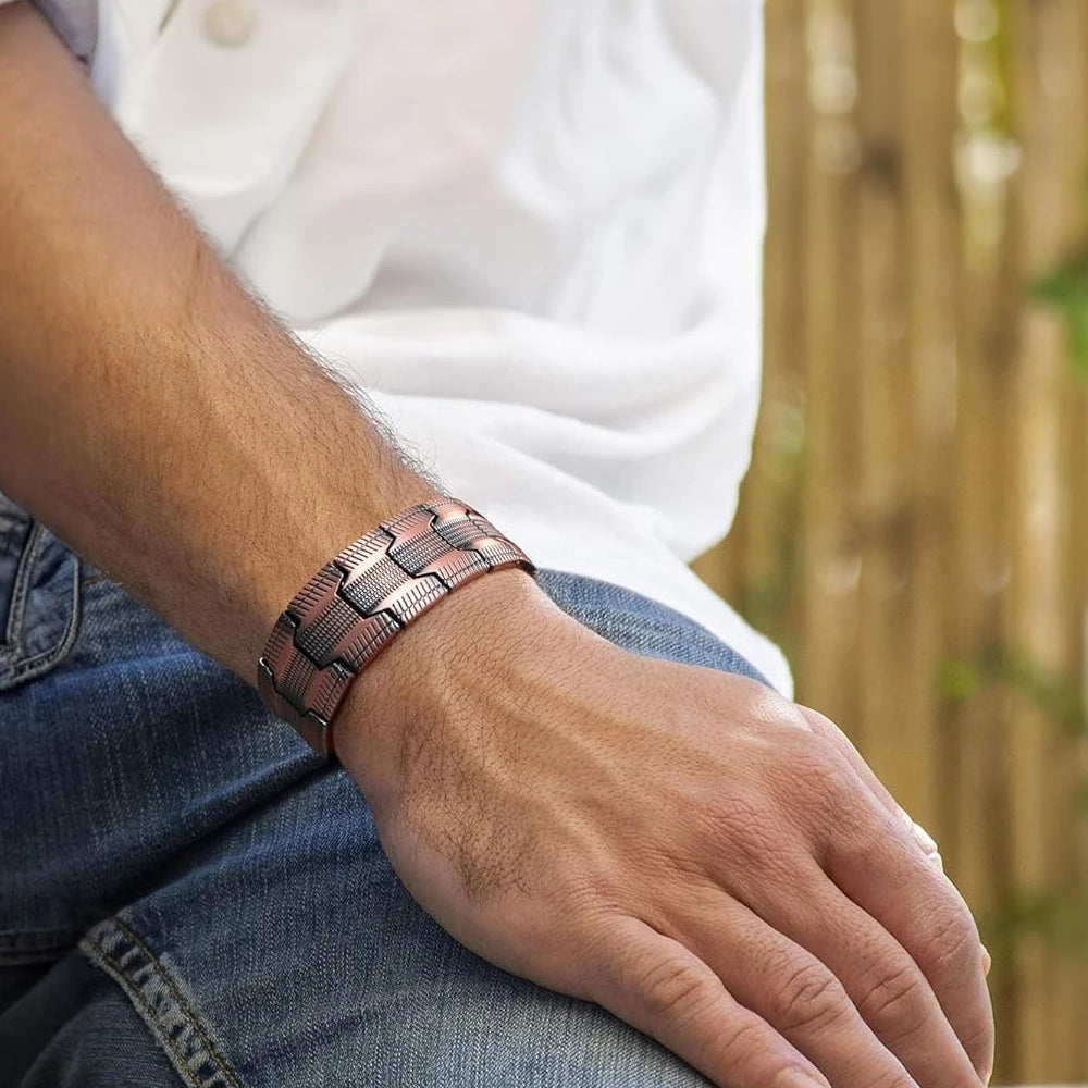 CopperRelief Men’s Magnetic Bracelet