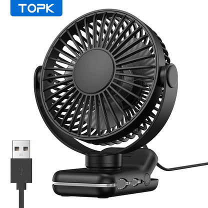 Aramnew ChillMate Portable Clip FanLightweight, quiet and built for everyday comfort.