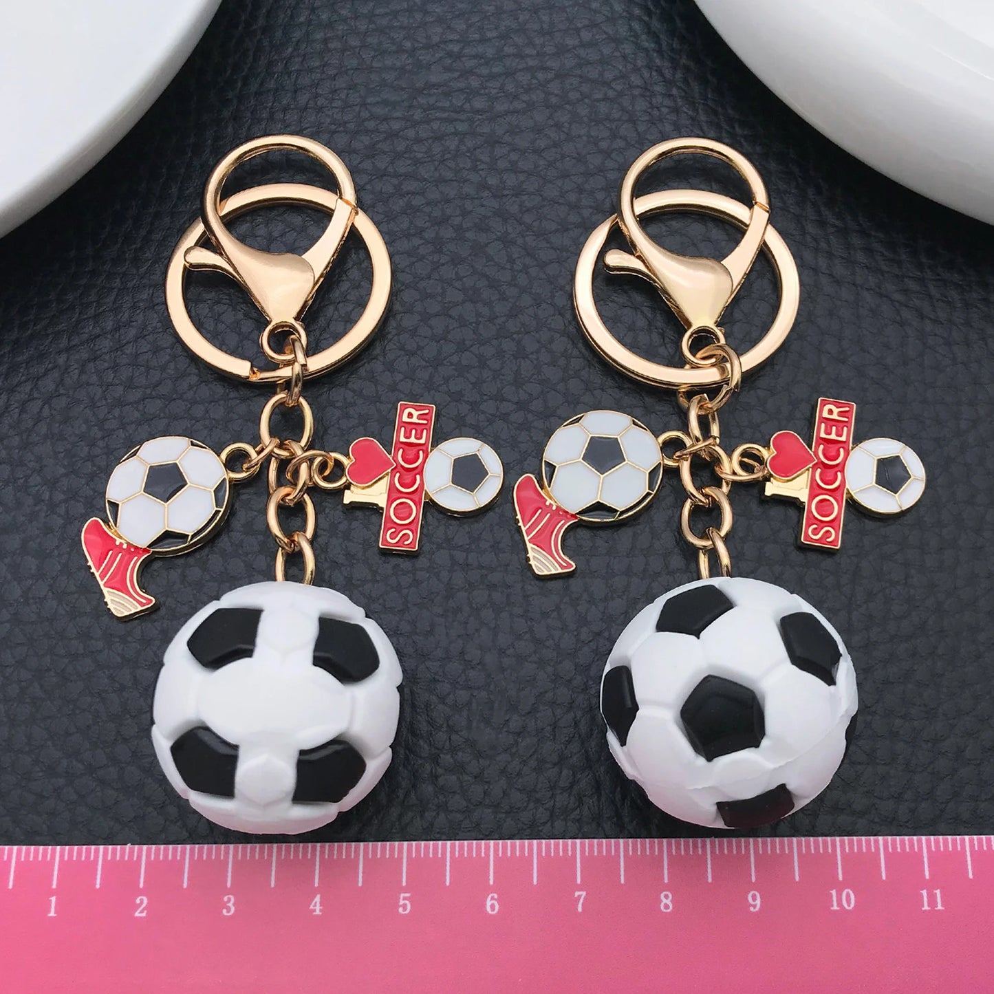 LuckyKick Charm Set Style, luck and football passion in one adorable accessory